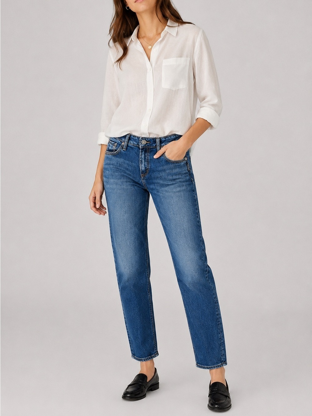 Silver Jeans Boyfriend Size W26 L27